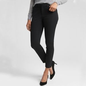 Gap | Slim Cropped Black Stretch Dress Pants 8R